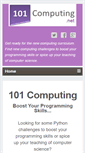 Mobile Screenshot of 101computing.net