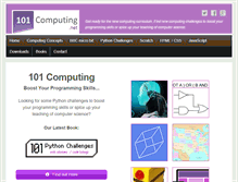 Tablet Screenshot of 101computing.net